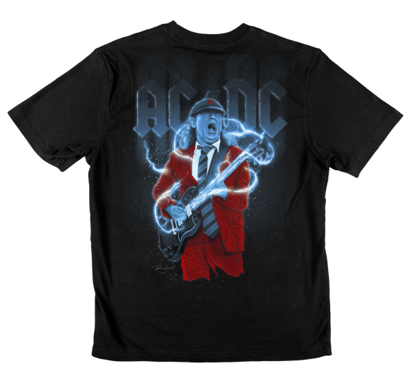 AC/DC Lightning Young Unisex Tee