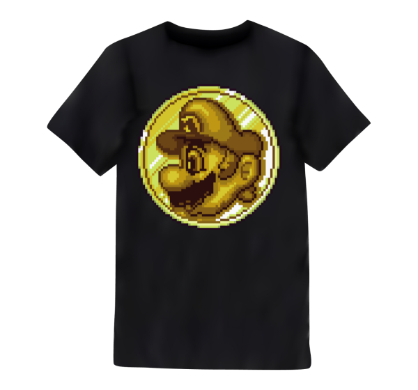 Mario Bros Gold Coin Unisex Tee