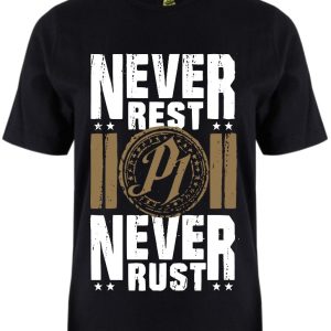 Polera AJ Styles "Never Rest Never Rust"