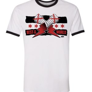 Polera CM Punk "Best in the World" 2021 - Versión Chicago