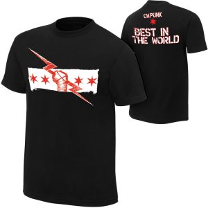 Polera CM Punk Best in the world