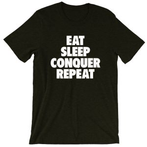 Polera Brock Lesnar "EAT SLEEP CONQUER REPEAT"