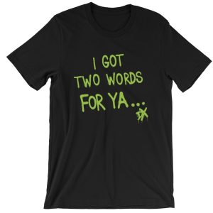 Polera D-Generation X "Two Words"