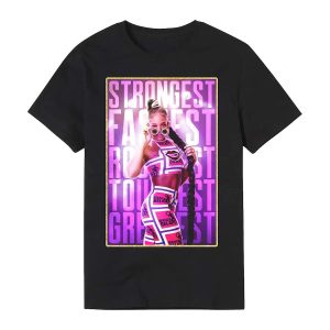 Polera Bianca Belair Greatest of WWE