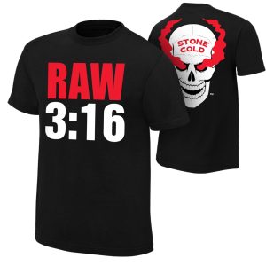 Polera Stone Cold Steve Austin "RAW 3:16"