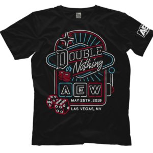 Polera AEW Double or Nothing Neon
