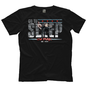 Polera CM Punk "Go to Sleep"
