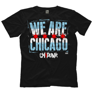 Polera CM Punk We are Chicago 