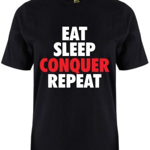 Polera Brock Lesnar "Eat.Sleep.Conquer.Repeat"