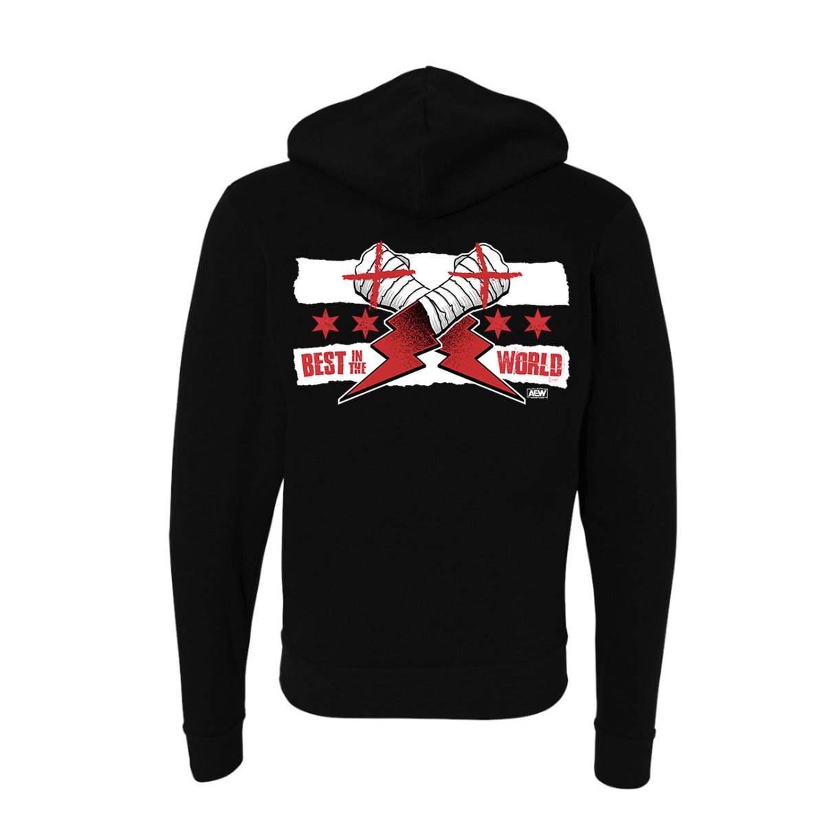 Polerón CM Punk Best in The World - Variante Negro - Imagen 2