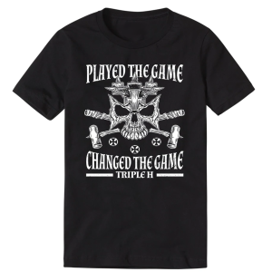 Polera Triple H "Skull & Hammers"