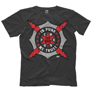 Polera CM Punk "In punk we trust" AEW