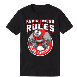 Polera Kevin Owens Also Pandas