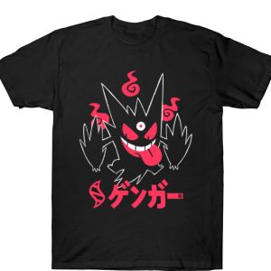 Polera Pokemon "Mega Gengar"