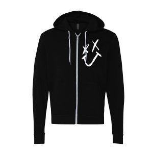 Polerón Young Bucks - Smile Zip Hoodie (Incluye espalda)