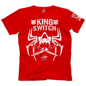 Polera Jay White - King Switch BC Red