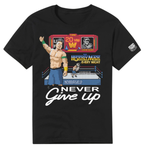 Polera John Cena "20 Years of Never give up"
