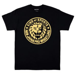 Polera NJPW Lionmark Golden