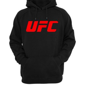 Polerón UFC Logo Rojo